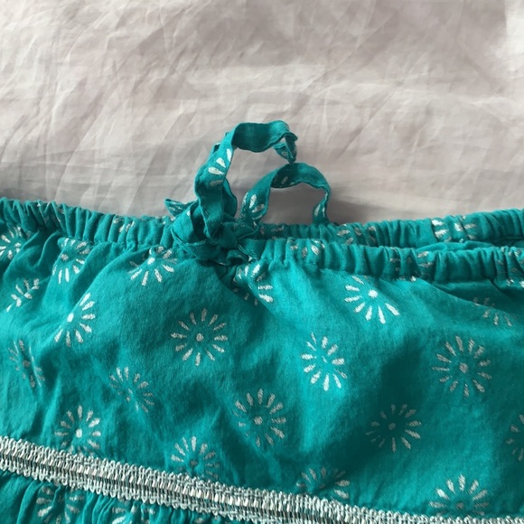 Girls teal skirt - Picture 3 of 7